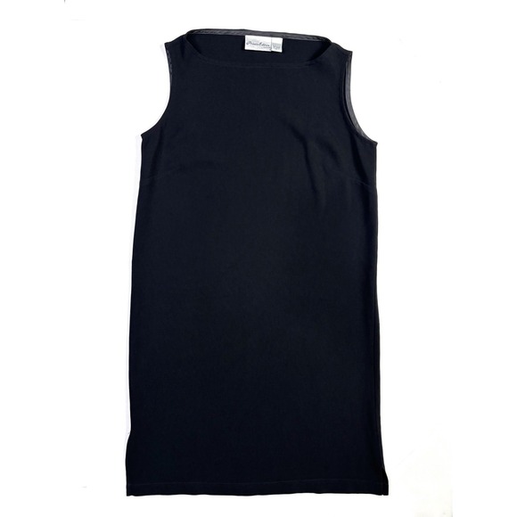 Private Edition By Chico's Dresses & Skirts - Private Edition by Chico's Dress Size 1 Black Sleeveless Shift Made In USA